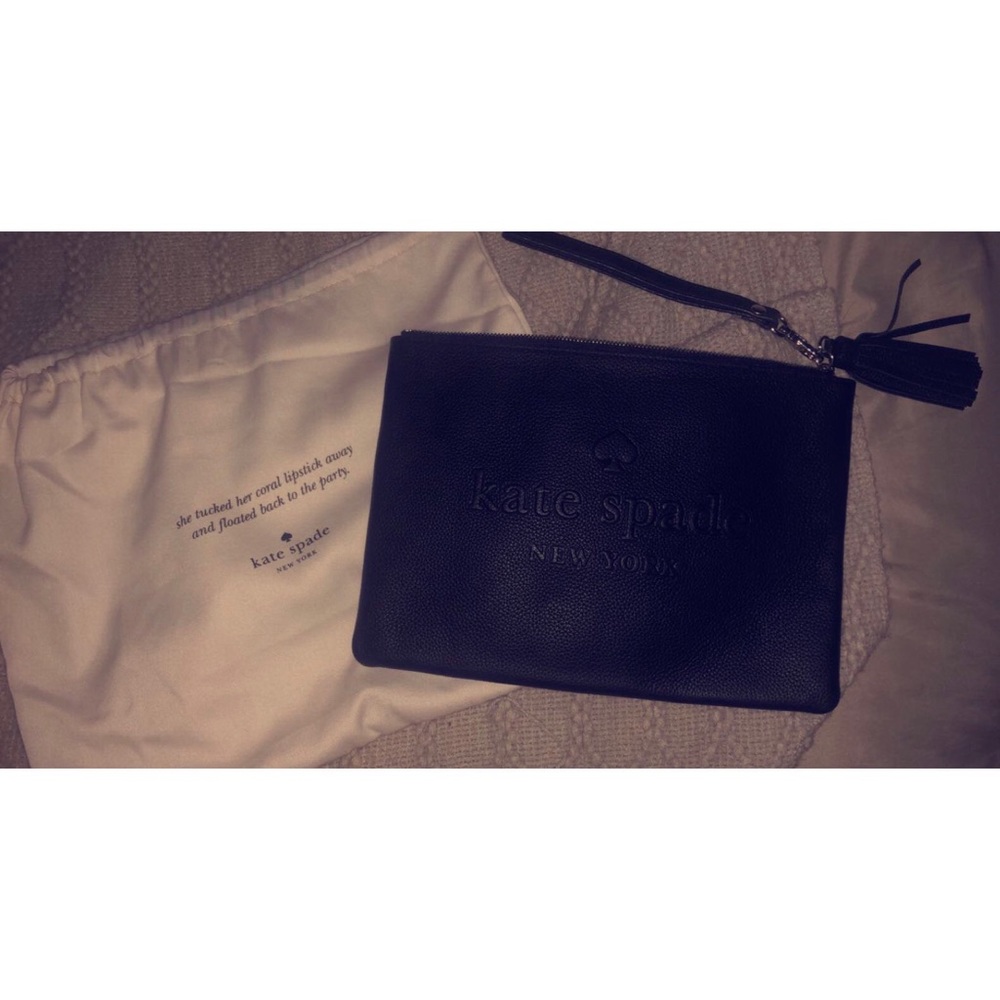 Authentic Kate Space Large Wristlet